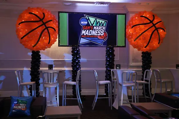 Basketball Balloon Sculptures