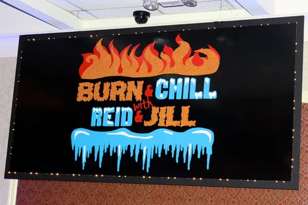 Fire & Ice Themed Backdrop