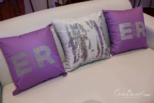 Custom Bat Mitzvah Logo Pillows
