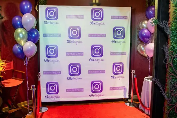 Instagram Themed Step and Repeat