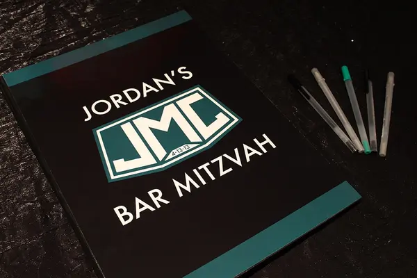 Custom Logo Sign in Book