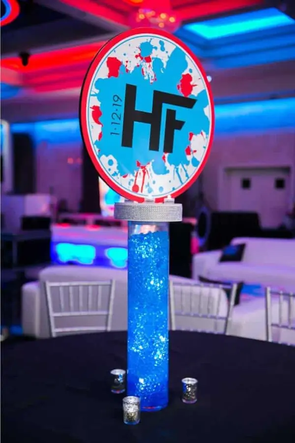 LED Logo Centerpiece