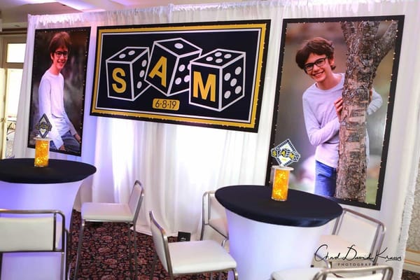 Games Themed Logo Sign
