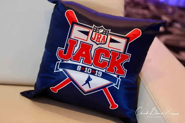 Sports Themed Logo Pillow