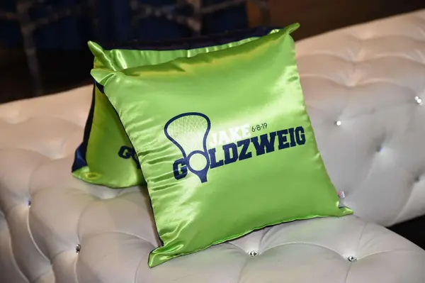 Lacrosse Themed Logo Pillow