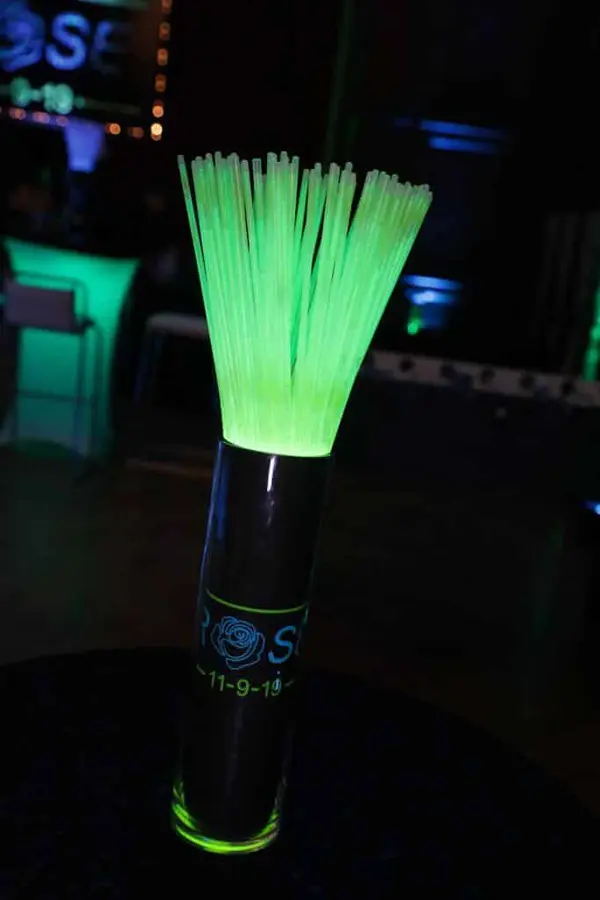 LED Glow Stick Centerpiece