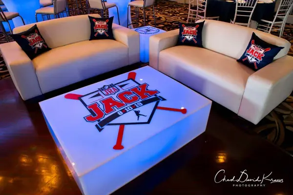 Baseball Themed Bar Mitzvah Lounge