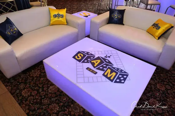 Game Themed Bar Mitzvah Lounge