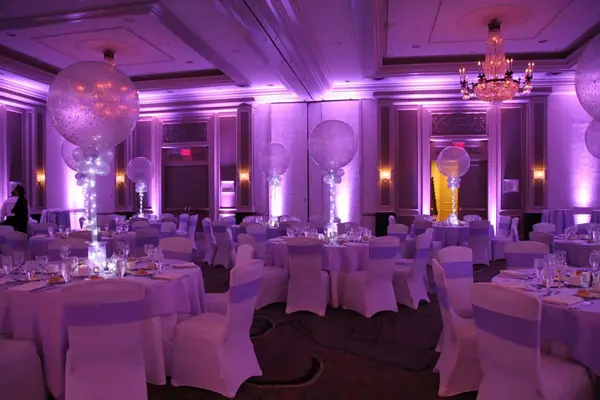 Lavender LED Uplighting