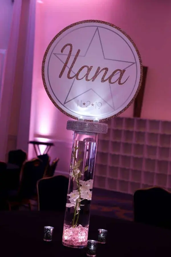LED Logo Centerpiece