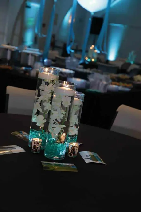 LED Orchid Centerpiece