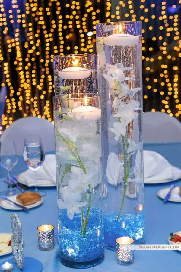 LED Orchid Centerpiece
