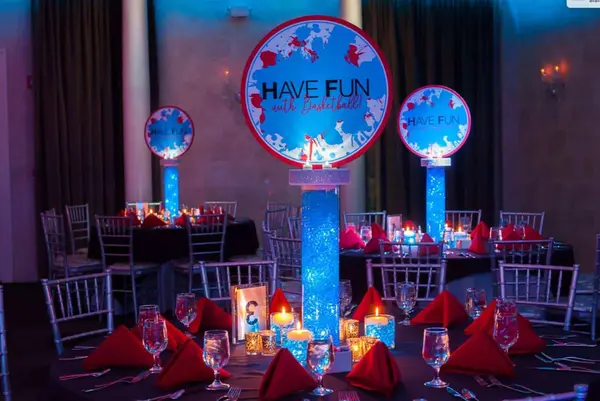 LED Logo Centerpiece