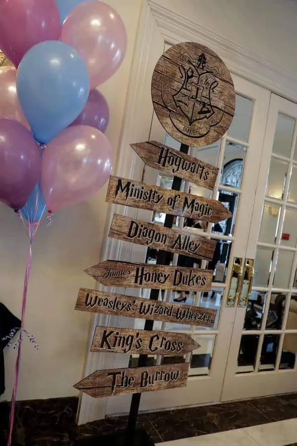 Harry Potter Directional Sign