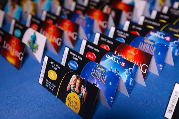 Disney Movie Ticket Place Cards