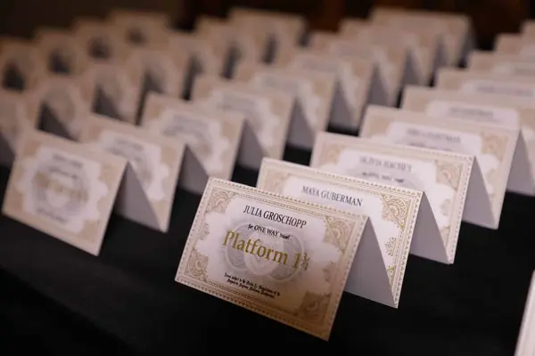 Hogwarts Express Ticket Place Cards