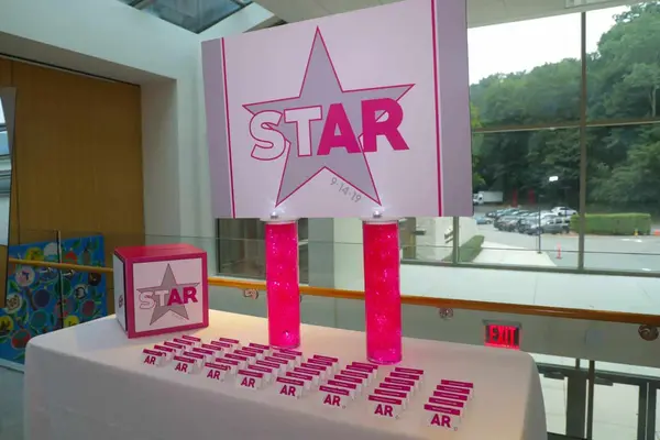 Logo Seating Card Display