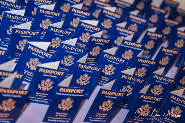 Passport Place Cards