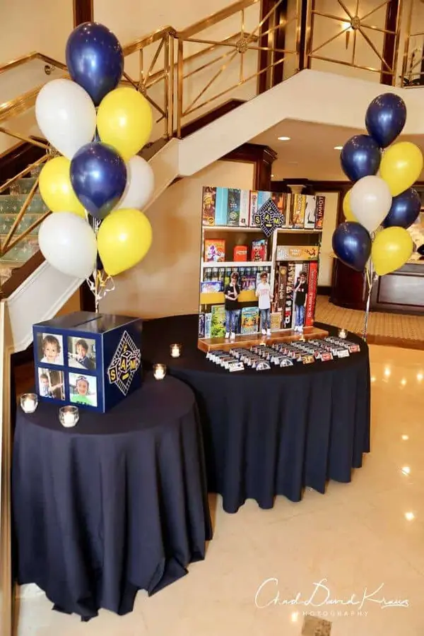Board Games Themed Seating Card Display