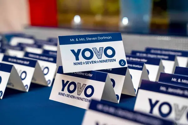 Bat Mitzvah Logo Place Cards