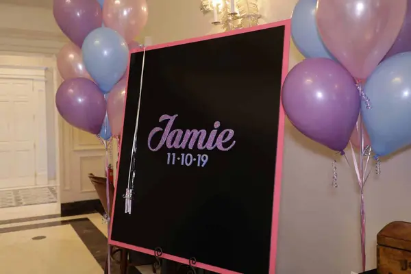 Bat Mitzvah Sign in Board
