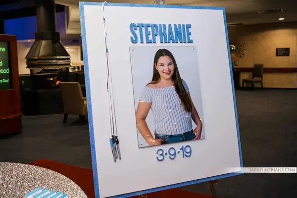 Bat Mitzvah Photo Sign in Board