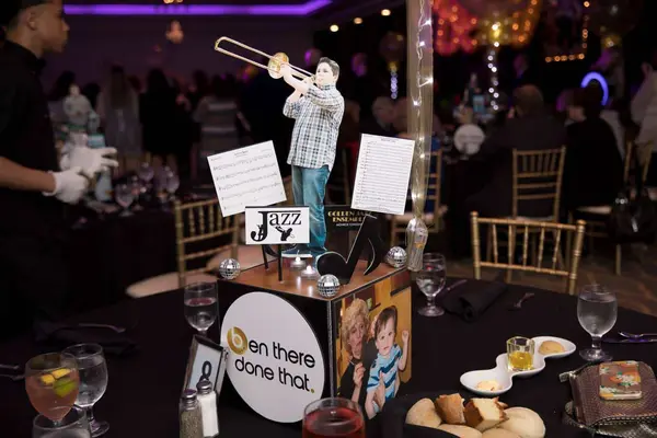 Everything Boy Themed Centerpiece