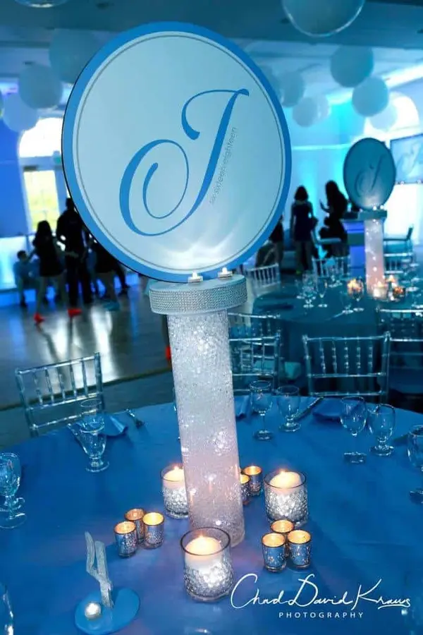 LED Logo Centerpiece