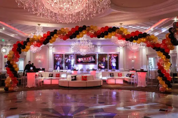 Broadway Themed Bar Mitzvah Backdrop