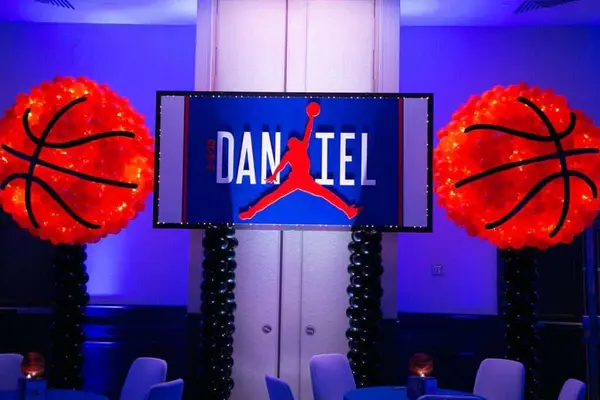 Basketball Balloon Sculptures