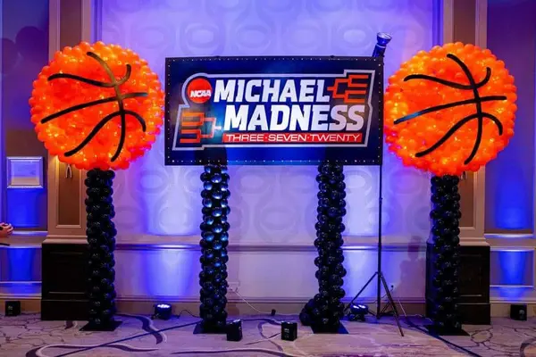 Basketball Balloon Sculptures