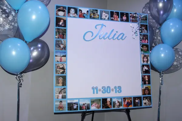 Winter Sign in Board