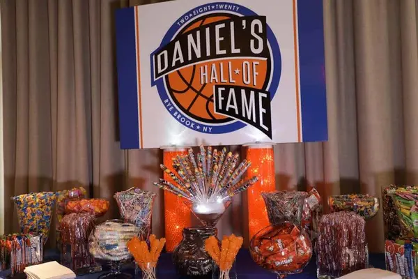 Basketball Themed Candy Bar