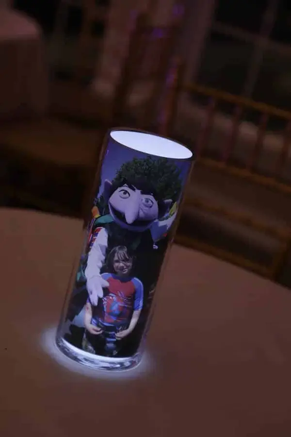 LED Photo Centerpiece