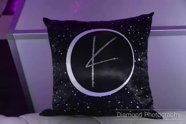 Starry Night Logo Pillow