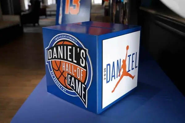 Basketball Themed Gift Box