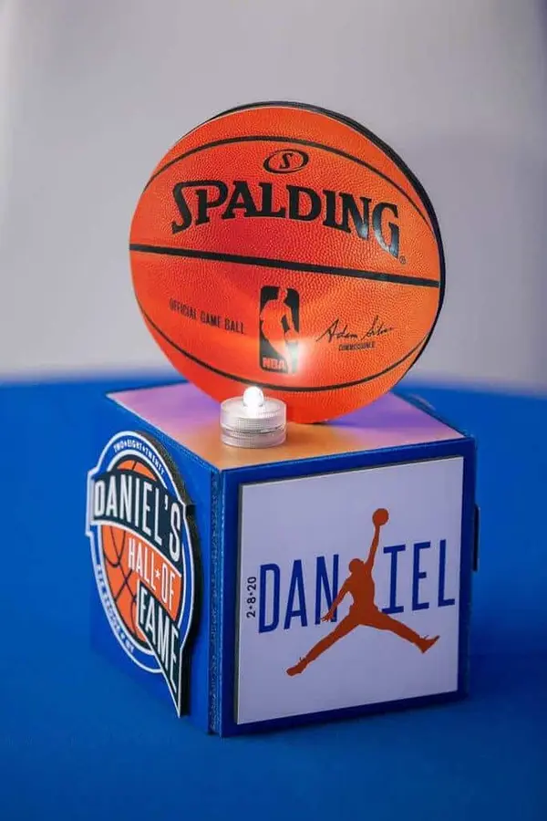 Mini Basketball Centerpiece