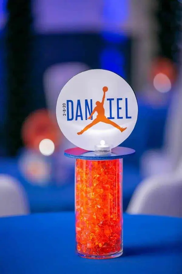 Mini Basketball Centerpiece