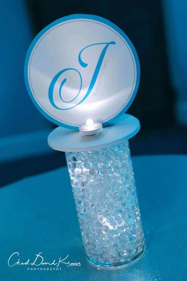 Bat Mitzvah Lounge Centerpieces