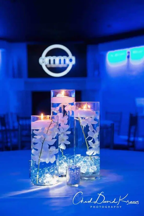LED Orchid Centerpiece