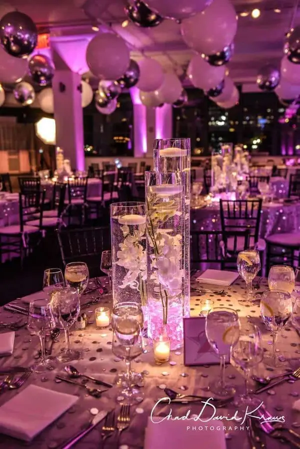 LED Orchid Centerpiece