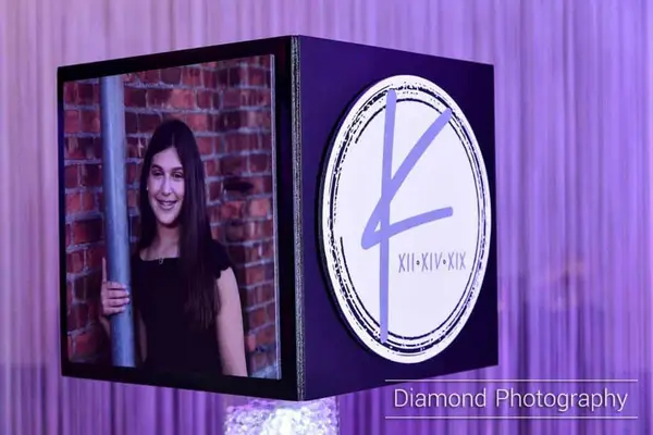 LED Photo Cube Centerpiece