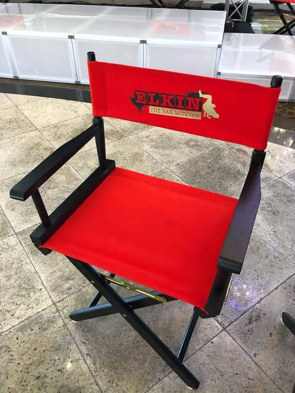 Custom Directors Chair