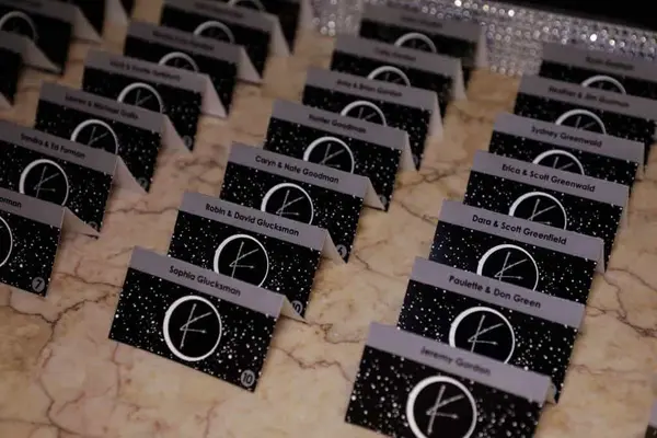 Bat Mitzvah Place Cards