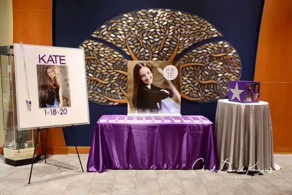 Bat Mitzvah Seating Card Display