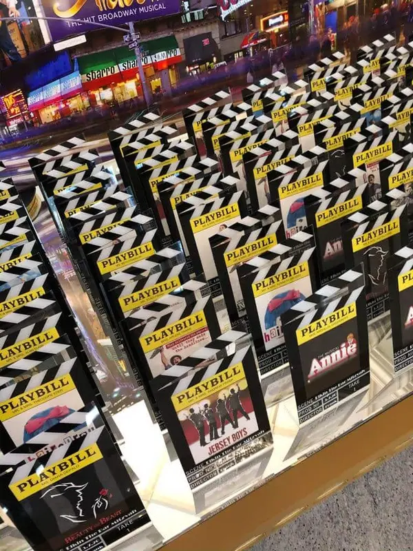 Playbill Place Cards