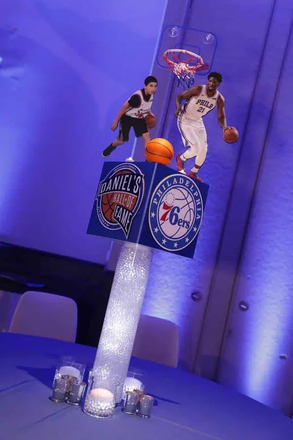 Basketball Theme Centerpiece