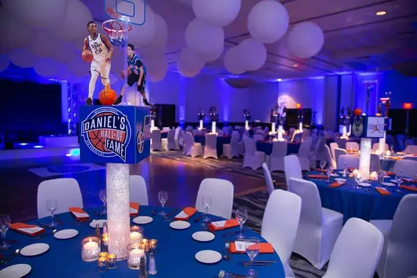 Basketball Theme Centerpiece