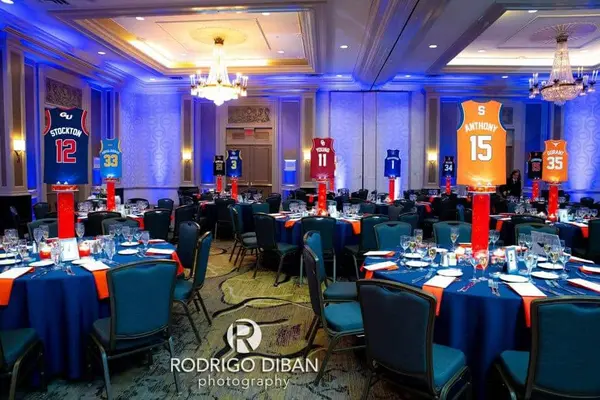 Basketball Jersey Centerpieces