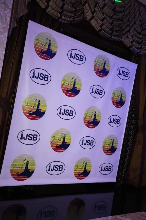 Fire Island Themed Step and Repeat